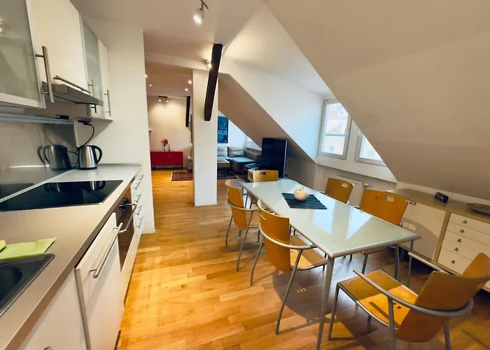 Attic 15 Min To Charles Bridge *
